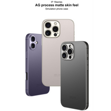 Load image into Gallery viewer, Matte Finish Protective TPU Back Case- iPhone
