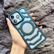 Load image into Gallery viewer, Carbon Fiber Hollow Heat Radiation Case for iPhone Series
