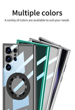 Load image into Gallery viewer, Phanthom Transparent Space Shell Case For Galaxy S23 Ultra

