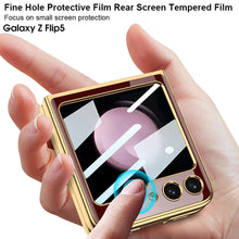 Load image into Gallery viewer, Samsung Galaxy Z Flip 6 Deer Pattern Glass Case
