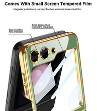 Load image into Gallery viewer, Samsung Galaxy Z Flip 6 Deer Pattern Glass Case
