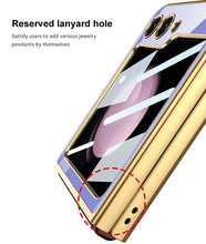 Load image into Gallery viewer, Samsung Galaxy Z Flip 6 Deer Pattern Glass Case
