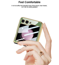 Load image into Gallery viewer, Samsung Galaxy Z Flip 6 Deer Pattern Glass Case
