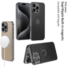 Load image into Gallery viewer, Supi Ripple Built-in Magnets Back Case- iPhone
