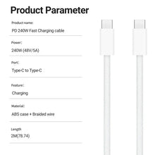 Load image into Gallery viewer, C To C Charging Cable For iPhone
