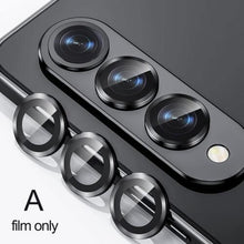 Load image into Gallery viewer, Metal Camera Protector For Samsung Galaxy Z Fold 4 Lens Ring Glass Protector.
