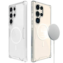 Load image into Gallery viewer, Shockproof Magnetic MagSafe Transparent Case For Galaxy S25 Ultra
