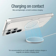 Load image into Gallery viewer, Shockproof Magnetic MagSafe Transparent Case For Galaxy S25 Ultra
