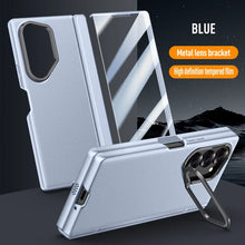 Load image into Gallery viewer, Leather Case With Bracket &amp; Front Glass For Galaxy Z Fold 6
