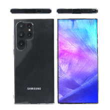 Load image into Gallery viewer, Crystal Non-Slip Grip Protective Transparent Hard Shell Case - Samsung
