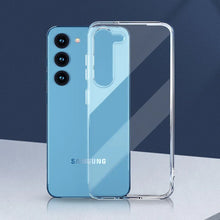 Load image into Gallery viewer, Crystal Non-Slip Grip Protective Transparent Hard Shell Case - Samsung
