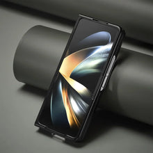 Load image into Gallery viewer, Hazel Carbon Fiber Texture Case For Galaxy Z Fold 6
