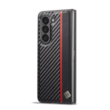 Load image into Gallery viewer, Hazel Carbon Fiber Texture Case For Galaxy Z Fold 6
