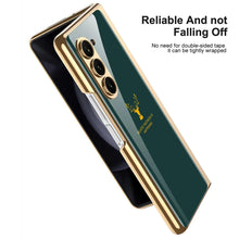 Load image into Gallery viewer, Galaxy Z Fold 7 Deer Pattern Glass Case
