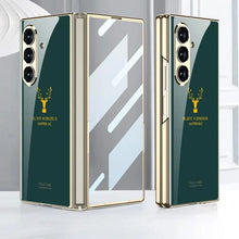 Load image into Gallery viewer, Galaxy Z Fold 7 Deer Pattern Glass Case
