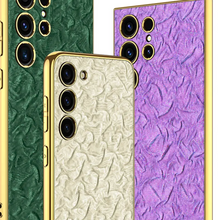Load image into Gallery viewer, Electroplated Lux Pattern Phone Case for Samsung Galaxy S23
