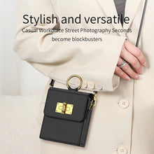 Load image into Gallery viewer, Leather Cross Bag Case For Galaxy Z FLIP 5
