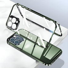 Load image into Gallery viewer, iPhone - Dual Magnetic Alluminium Body Magsafe Glass Case
