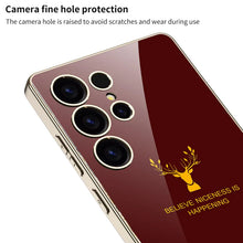 Load image into Gallery viewer, Luxury Golden Deer Protective Back Case for Samsung Galaxy S Series
