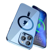 Load image into Gallery viewer, Elegant Transparency Designer MagSafe Case for iPhone 15 Series
