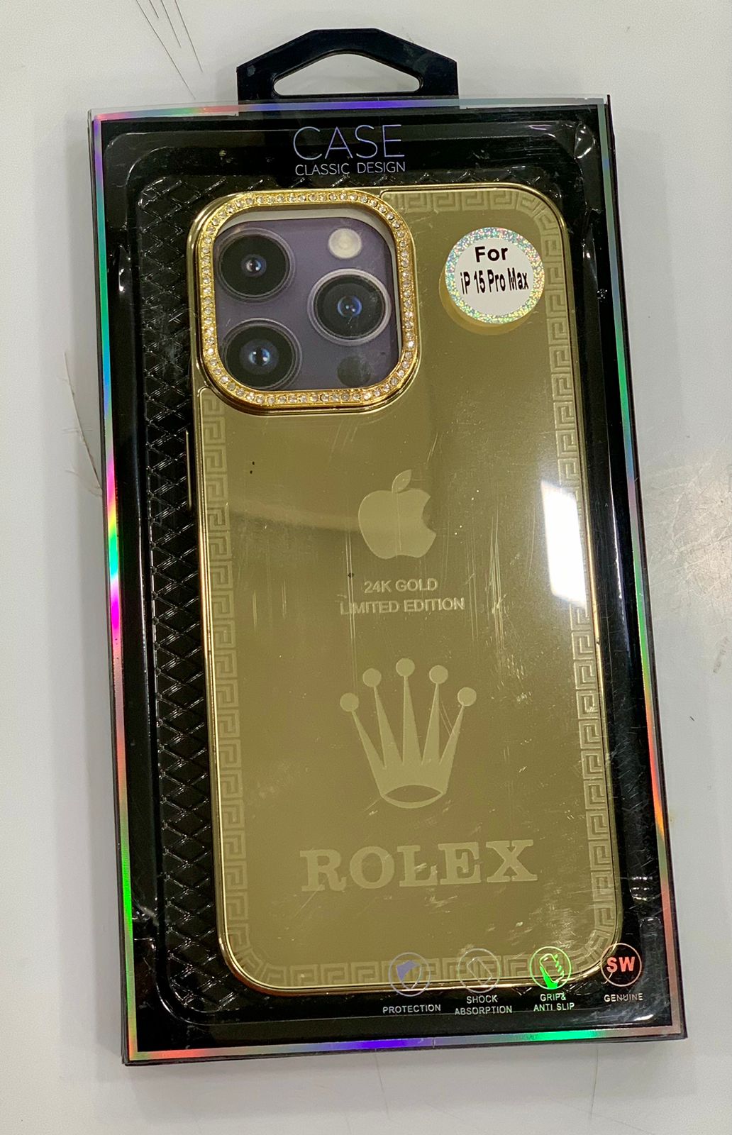 24k Gold Rolex Edition Iphone 12 Pro Max Rolex Iphone Apple Gold