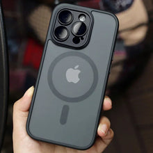 Load image into Gallery viewer, Magnetic Matte Magsafe Translucent Shockproof Case for iPhone Series
