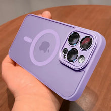 Load image into Gallery viewer, Magnetic Matte Magsafe Translucent Shockproof Case for iPhone Series
