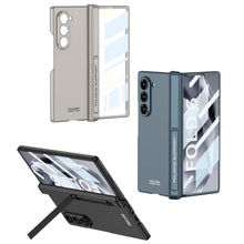 Load image into Gallery viewer, Galaxy Z Fold6 Stand Holder Electroplated Shockproof Case
