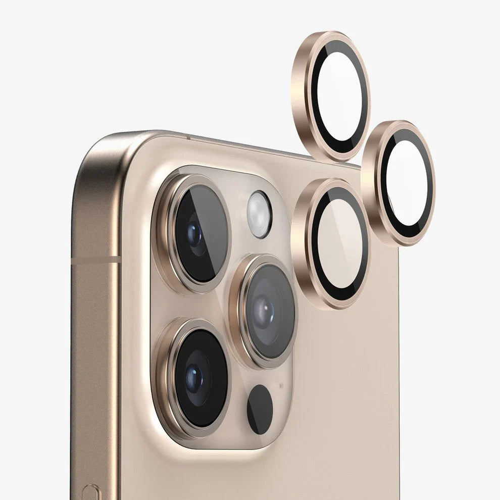 Caseio Camera Rings Lens Protector for iPhone 16 Pro / 16 Pro Max