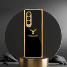 Load image into Gallery viewer, Samsung Galaxy Z Fold Series Deer Pattern Glass Case

