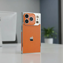 Load image into Gallery viewer, Gentry Collection - SQUARE® Premium Leather Elegance iPhone Case
