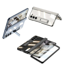 Load image into Gallery viewer, Transparent Case With Hinge Protection For Galaxy Z Fold 6
