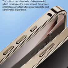 Load image into Gallery viewer, Solid Aluminium Espresso iPhone Case
