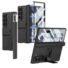 Load image into Gallery viewer, Armor Case With Pen Slot Bracket Case For Galaxy Z Fold 6
