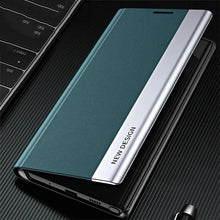 Load image into Gallery viewer, SmartView PU Leather Flip Case - iPhone

