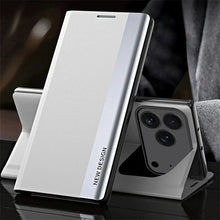 Load image into Gallery viewer, SmartView PU Leather Flip Case - iPhone
