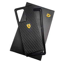 Load image into Gallery viewer, Galaxy Z Fold Series Ferrari Carbon Fibre Black Case
