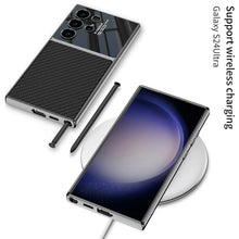 Load image into Gallery viewer, Thin Electroplated Duo Tone Frosted Case for Samsung Galaxy S24 Ultra
