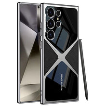 Load image into Gallery viewer, Luxurious Samsung Galaxy S24 Ultra Polished Guard Business Leather Case
