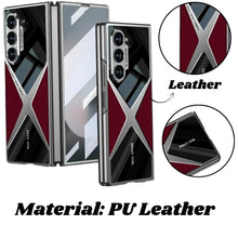 Load image into Gallery viewer, Polished Guard Leather Case for Galaxy Z Fold Series
