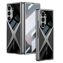 Load image into Gallery viewer, Polished Guard Leather Case for Galaxy Z Fold Series
