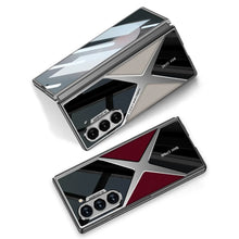 Load image into Gallery viewer, Polished Guard Leather Case for Galaxy Z Fold Series
