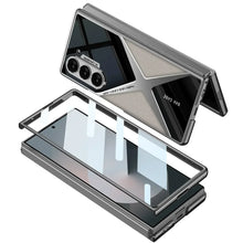 Load image into Gallery viewer, Polished Guard Leather Case for Galaxy Z Fold Series
