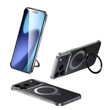 Load image into Gallery viewer, CarbonShield Magnetic Stand Case
