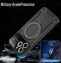 Load image into Gallery viewer, Multifunctional Magnetic Lens Protect Holder case for iPhone 15 Series
