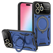 Load image into Gallery viewer, Multifunctional Magnetic Lens Protect Holder case for iPhone 15 Series
