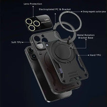 Load image into Gallery viewer, Multifunctional Magnetic Lens Protect Holder case for iPhone 15 Series
