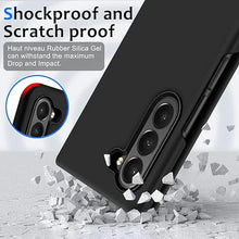 Load image into Gallery viewer, Shockproof Silicone Protective Cover For Galaxy Z Fold 5 with Logo
