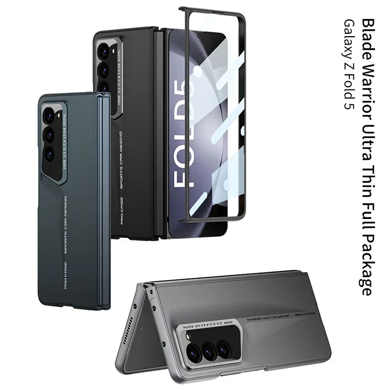 Samsung Galaxy Z Fold 4 512GB ＆ ケース Lustree Back Cover for Samsung Galaxy Z Fold 4 Hard Transparent