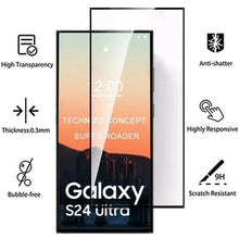 Load image into Gallery viewer, Aero Blade 3D Tempered Glass for Samsung Galaxy S24 Ultra
